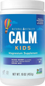 Natural Calm Kids, Mixed Berry - 453 grams - Natural Vitality