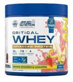 Critical Whey, Banana Strawberry Smoothie - 132 grams (4 servings) - Applied Nutrition
