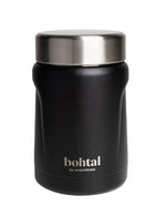 Bohtal Insulated Food Jar, Black - 550 ml. - SmartShake