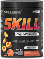 Skill Pre-Workout, Peach - 400-412 grams - Skill Nutrition