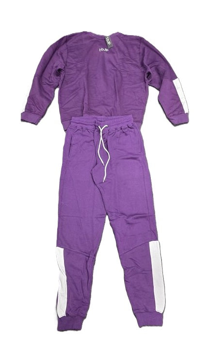 TBJP Sweatshirt + Pants, Purple - Large - Trained by JP