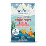 Children's DHA Gummy Chews 600mg, Tropical Punch - 30 gummies - Nordic Naturals