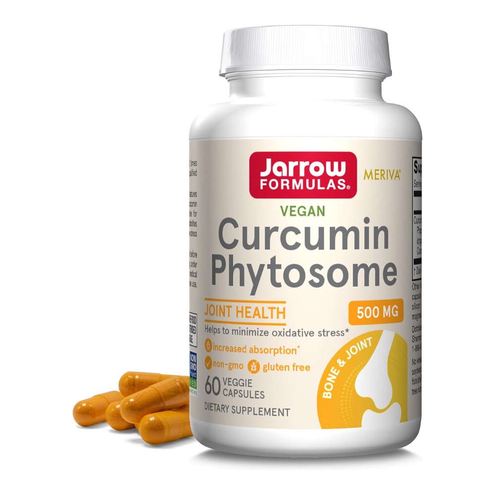 Jarrow Formulas Kurkuminas Fitosomas 500 mg - 60 kapsulių