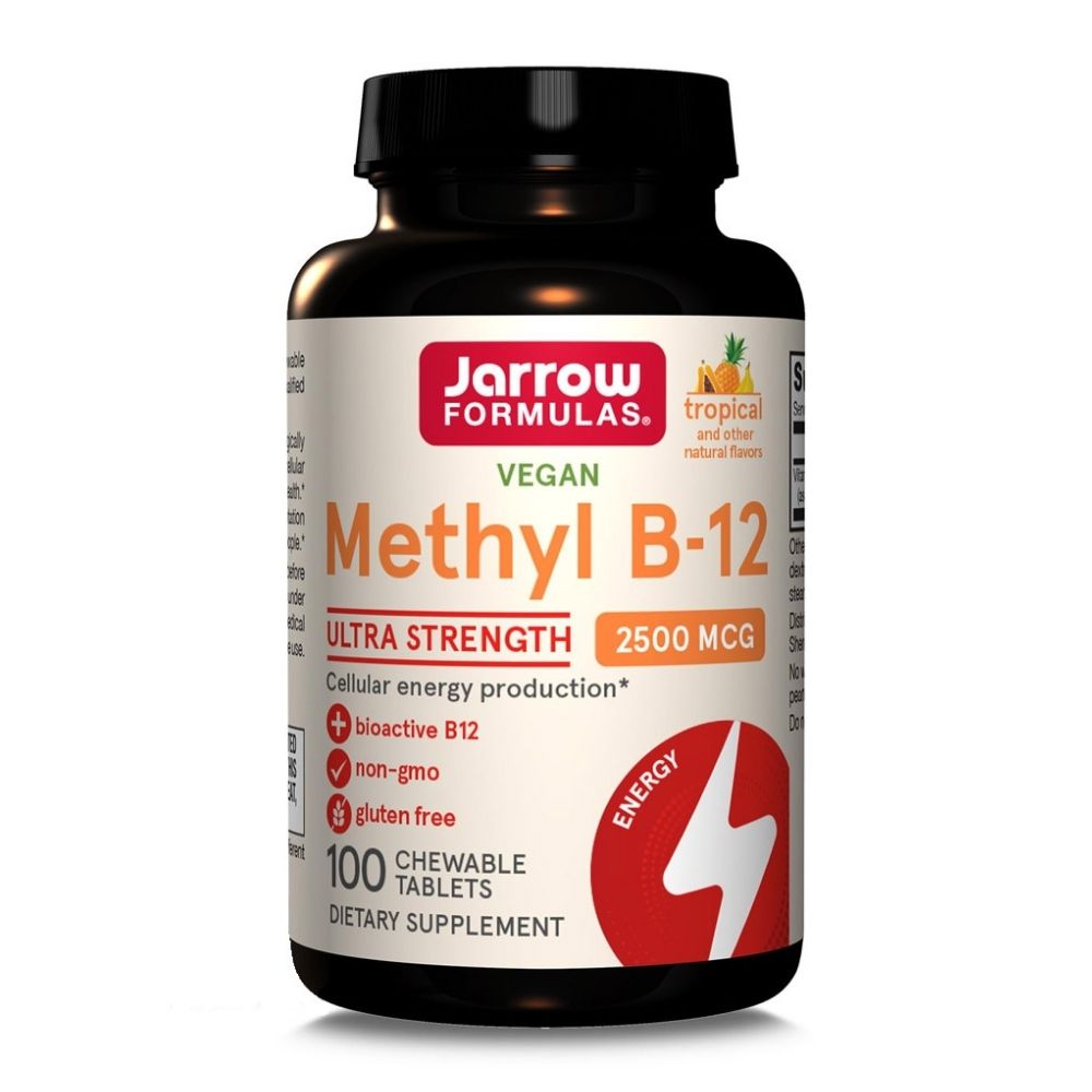 Jarrow Formulas metilo B-12 2500 mcg - 100 tablečių