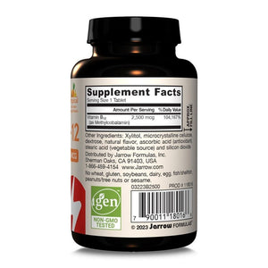 Jarrow Formulas metilo B-12 2500 mcg - 100 tablečių