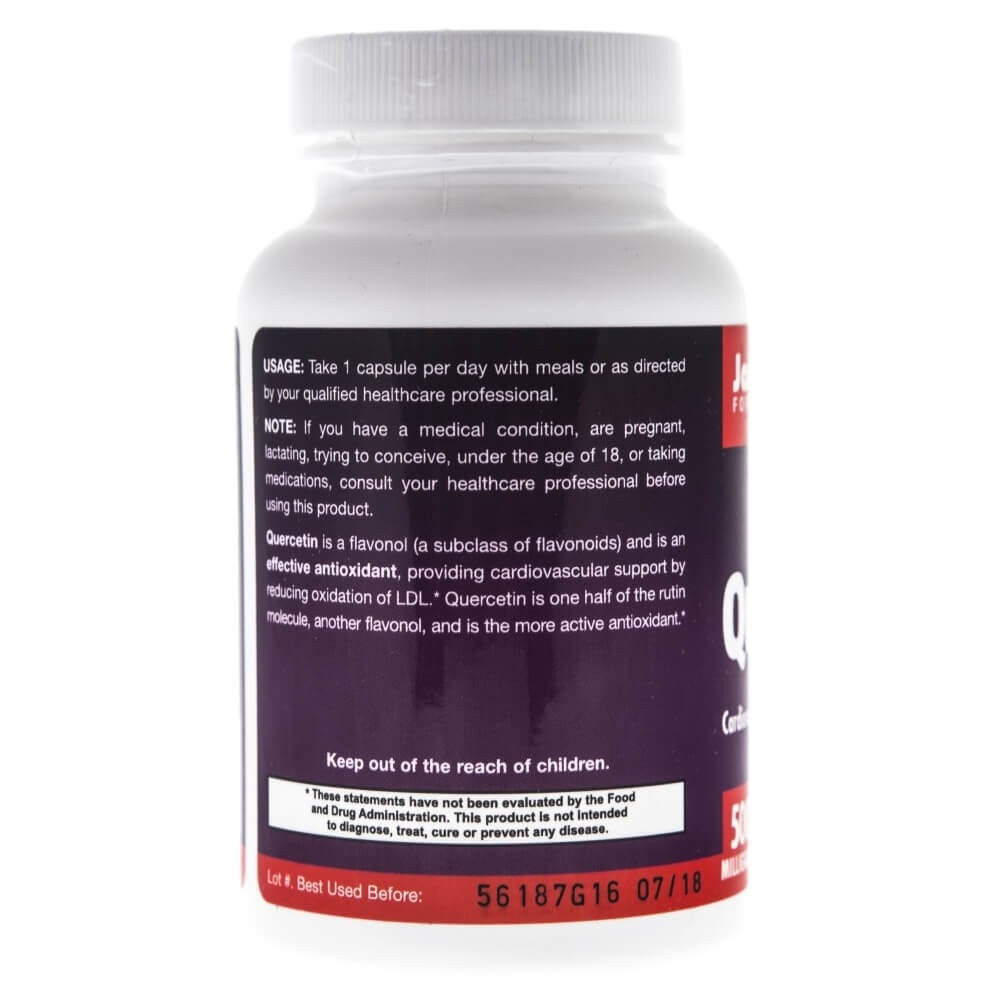 Jarrow Formulas Kvercetinas 500 mg - 100 kapsulių - Magnis.lt