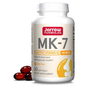 Jarrow Formulas Vitaminas K2 MK-7 90 mcg - 60 minkštųjų gelių - Magnis.lt