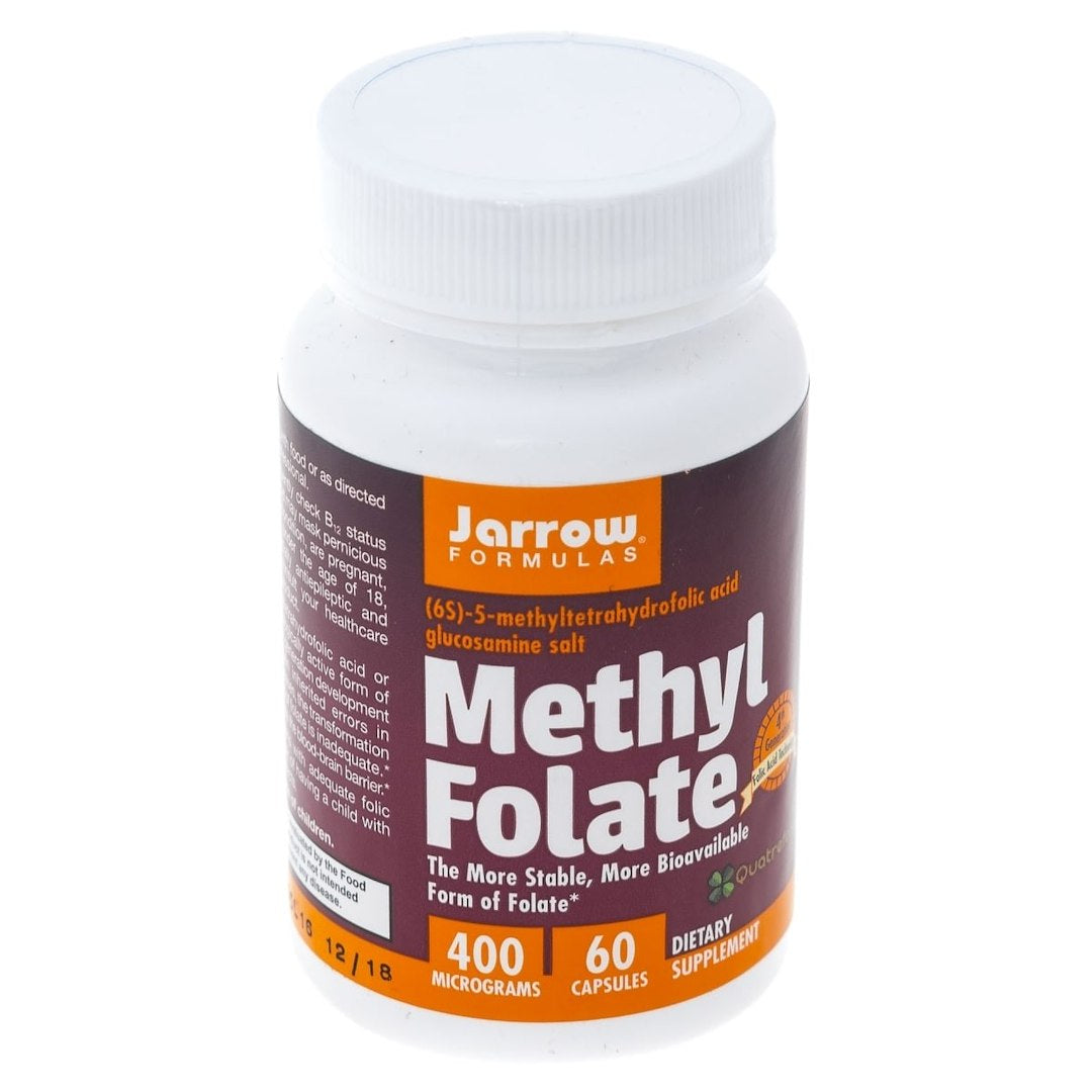 Jarrow Formulas metilo folio rūgšties 400 mcg - 60 kapsulių - Magnis.lt
