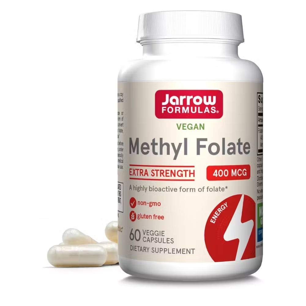 Jarrow Formulas metilo folio rūgšties 400 mcg - 60 kapsulių - Magnis.lt