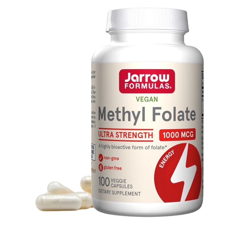 Jarrow Formulas metilo folio rūgšties 1000 mcg - 100 kapsulių - Magnis.lt