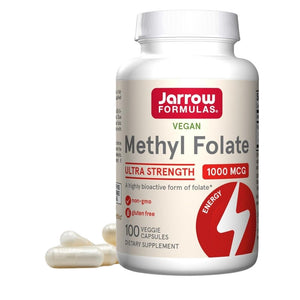 Jarrow Formulas metilo folio rūgšties 1000 mcg - 100 kapsulių - Magnis.lt
