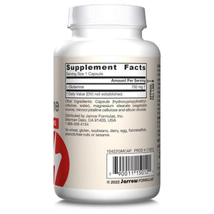 Jarrow Formulas L-glutaminas 750 mg - 120 kapsulių - Magnis.lt