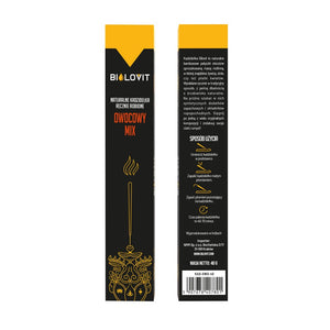 Bilovit natūralios aromatinės smilkalų lazdelės vaisių mišinys - 40 g