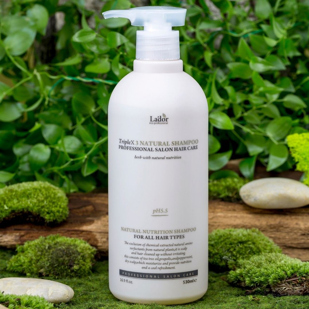 La'dor TripleX3 natūralus šampūnas - 530 ml