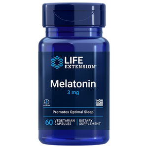 Life Extension melatoninas 3 mg - 60 kapsulių - Magnis.lt