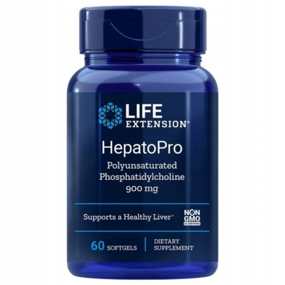 Life Extension HepatoPro (polenilfosfatidilcholinas) - 60 kapsulių