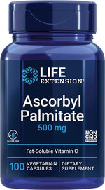 Life Extension askorbilo palmitatas 500 mg - 100 kapsulių - Magnis.lt