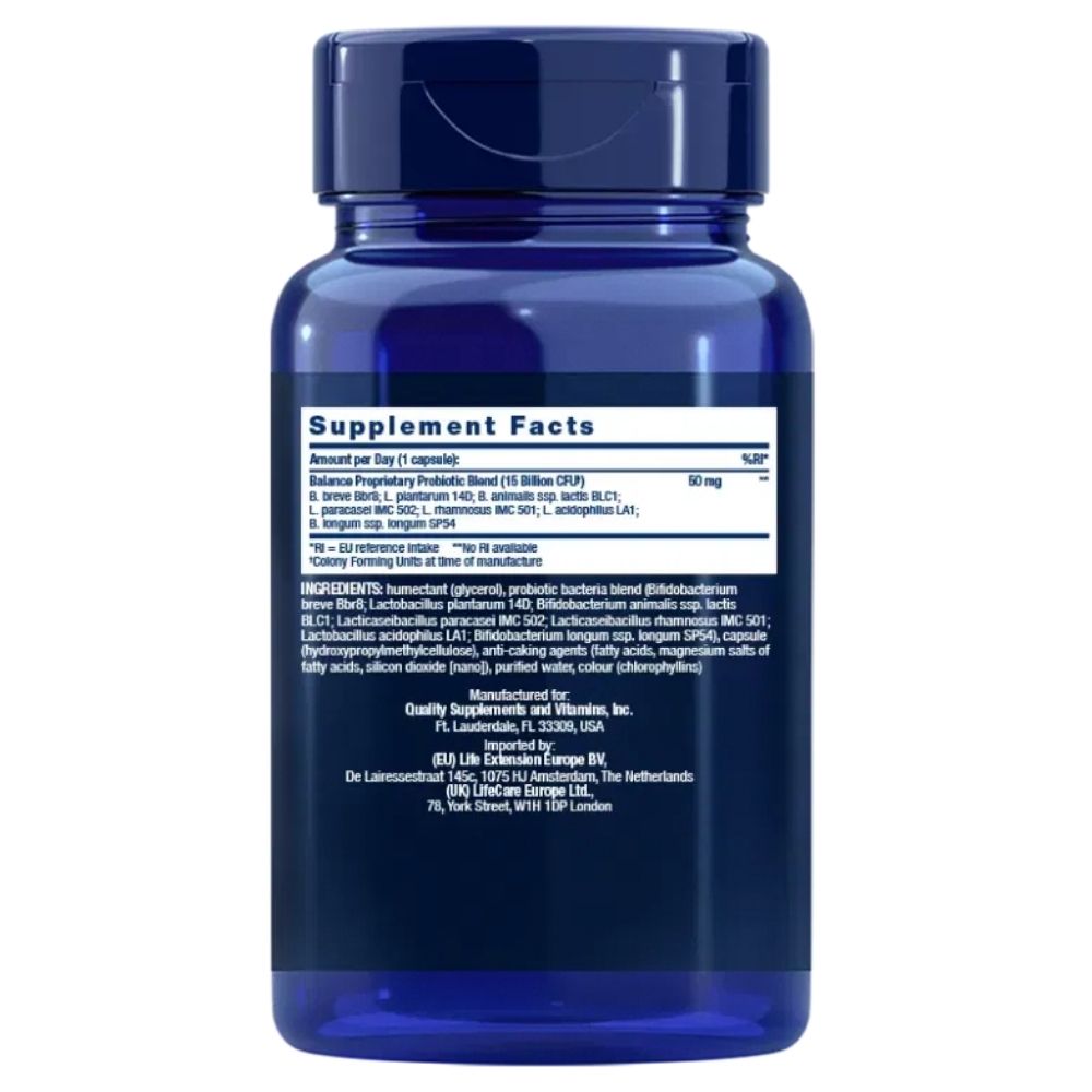 Life Extension FLORASSIST® balansas