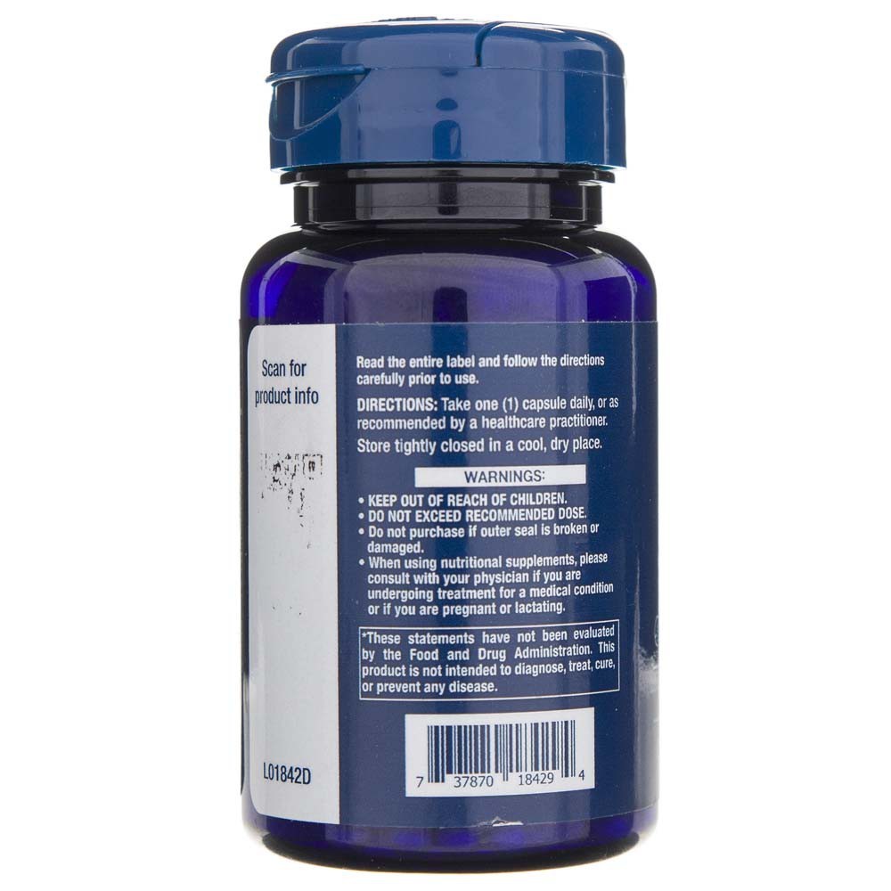 Life Extension BioActive Folate &amp; Vitamin B12 - 90 kapsulių