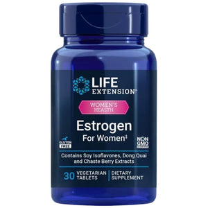 Life Extension estrogenas moterims - 30 tablečių