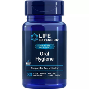 Life Extension FLORASSIST® Burnos higiena - 30 pastilių