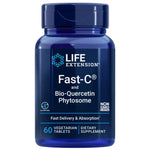 Life Extension Fast-C® ir Bio-Quercetin Phytosome - 60 tablečių