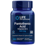 Life Extension Pantoteno rūgštis 500 mg - 100 kapsulių