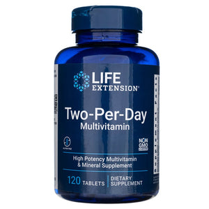Life Extension Dviejų dienų multivitaminas - 120 tablečių - Magnis.lt