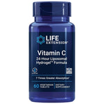 Life Extension vitaminas C, 24 valandų liposominė formulė - 60 kapsulių