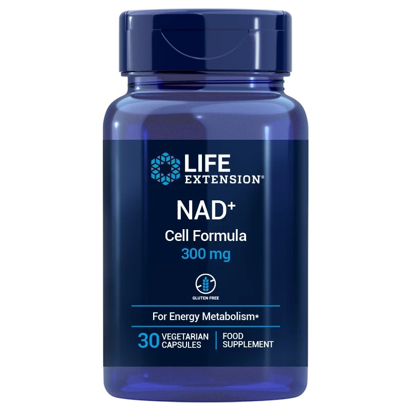 Life Extension NAD+ Cell Formula 300 mg EU - 30 kapsulių
