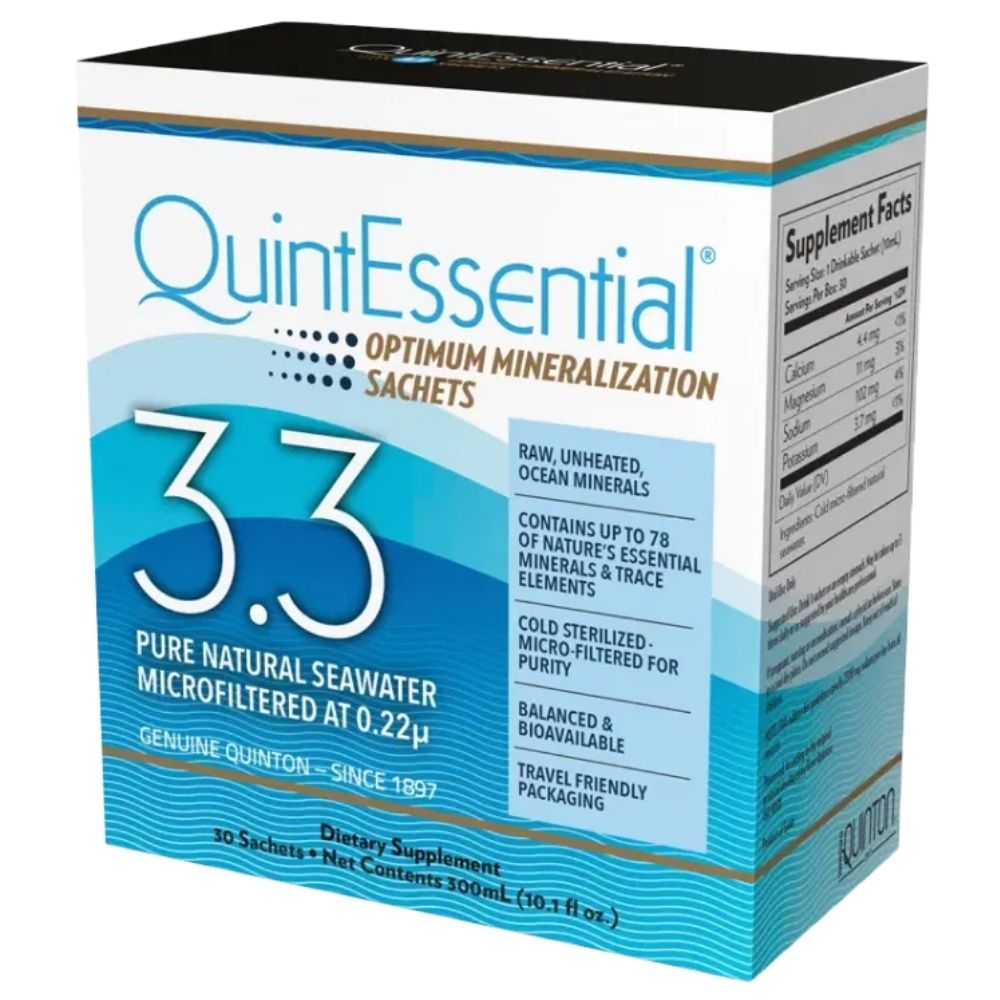 Quicksilver QuintEssential® 3.3, hipertoninis tirpalas - 30 paketėlių - Magnis.lt