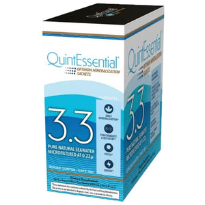 Quicksilver QuintEssential® 3.3, hipertoninis tirpalas - 30 paketėlių - Magnis.lt