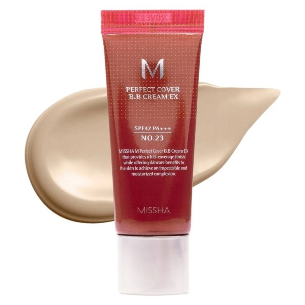 Missha M Perfect Cover B.B kremas SPF 42 PA++ NO.23 Natural Beige - 20 ml