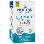 Nordic Naturals Ultimate Omega + Coq10, citrina - 120 kapsulių