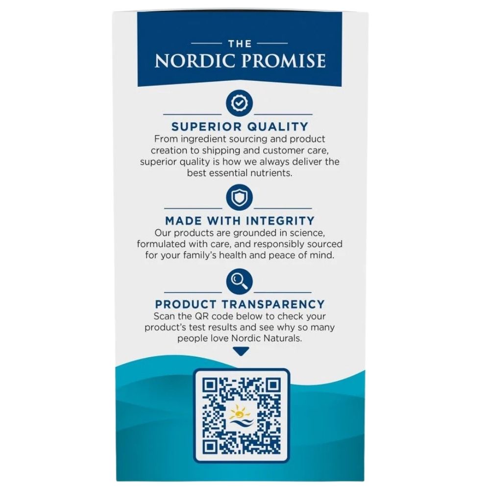 Nordic Naturals Ultimate Omega + Coq10, citrina - 120 kapsulių