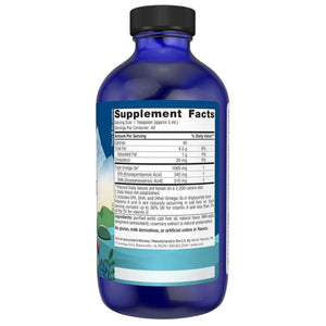 Nordic Naturals Arctic menkių kepenų aliejus braškių - 237 ml