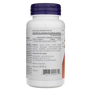 Now Foods Biotinas 5000 mcg - 60 kapsulių - Magnis.lt