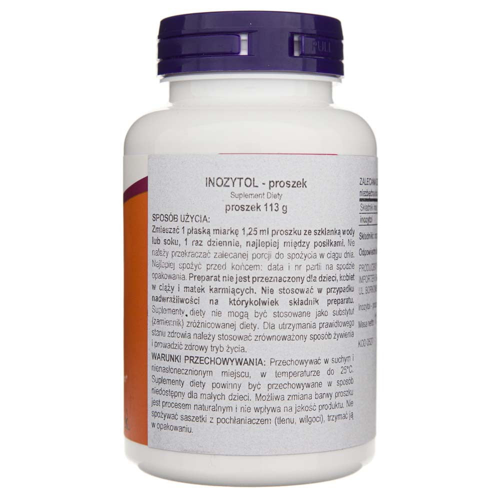 Now Foods inozitolio milteliai - 113 g