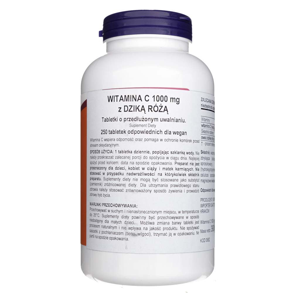 Now Foods vitaminas C-1000 - 250 tablečių - Magnis.lt
