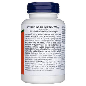 Now Foods Garcinia 1000 mg - 120 tablečių