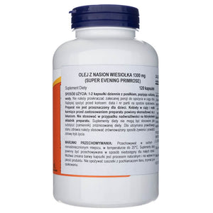 Now Foods Super Primrose 1300 mg - 120 minkštųjų gelių