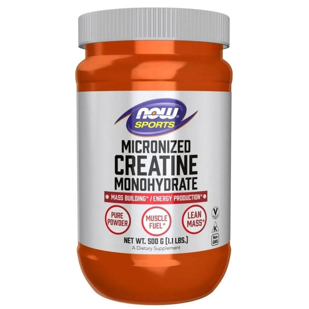 Now Foods kreatino monohidrato milteliai - 500 g