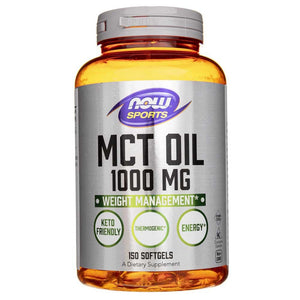 Now Foods MCT aliejus 1000 mg - 150 minkštųjų gelių