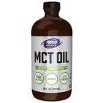 Now Foods bekvapis skystas MCT aliejus - 473 ml