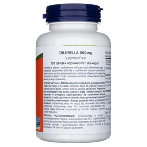 Now Foods Chlorella 1000 mg - 60 tablečių - Magnis.lt