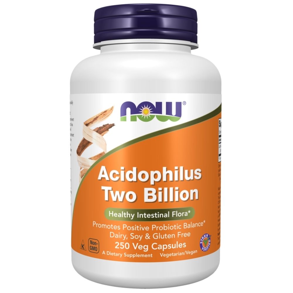 Now Foods Acidophilus 2 milijardai - 250 kapsulių