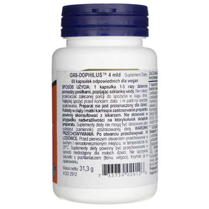 Now Foods Gr8-Dophilus - 60 kapsulių