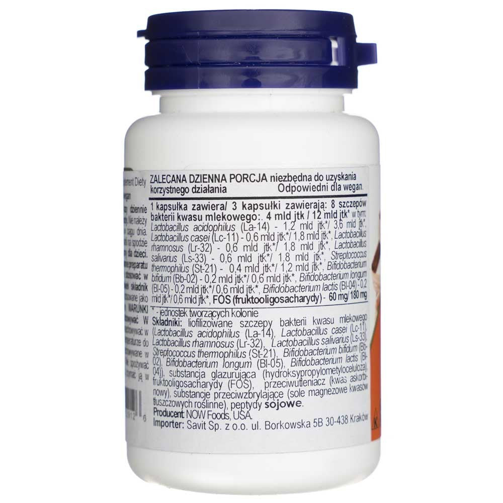 Now Foods Gr8-Dophilus - 60 kapsulių