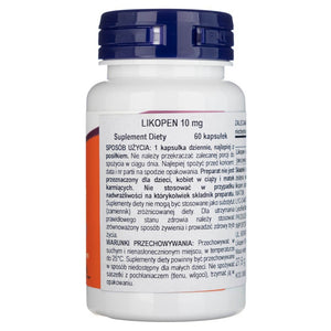 Now Foods likopenas 10 mg - 60 minkštųjų kapsulių