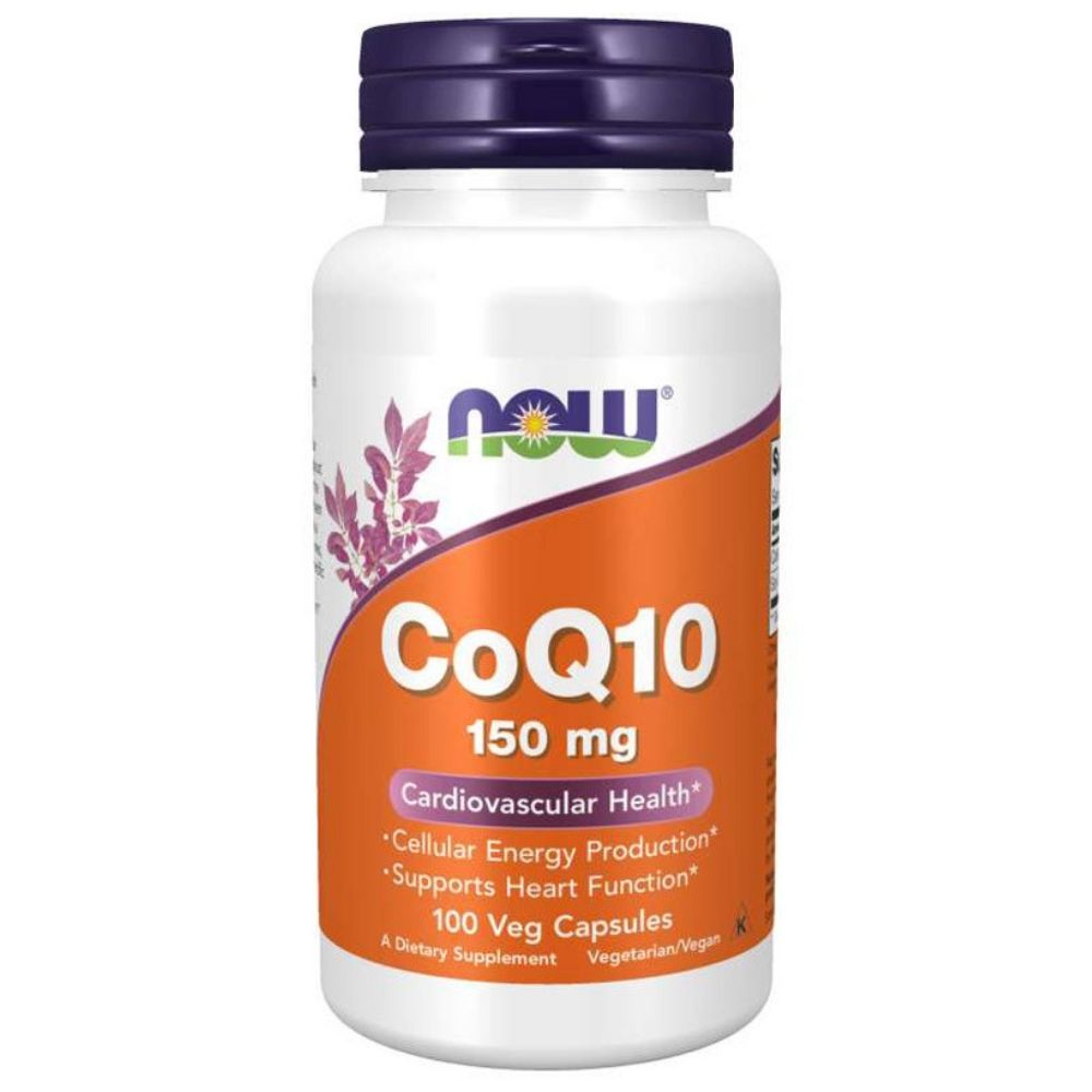 Now Foods CoQ10 (Kofermentas Q10) 150 mg - 100 kapsulių